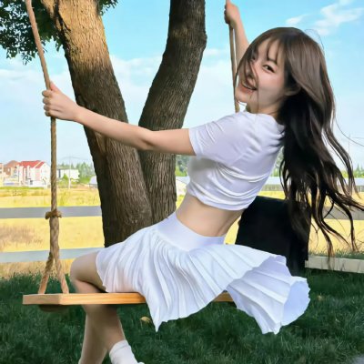 姑娘， 望着我